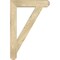 Ekena Millwork Traditional Craftsman Rough Sawn Bracket, Douglas Fir, 4"W x 24"D x 36"H BKT04X24X36TRA04RDF - alternate 3
